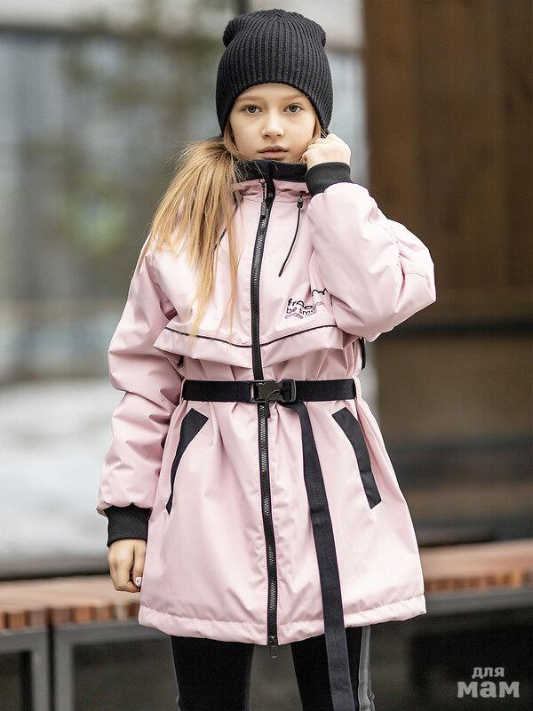 Пальто для девочки Эвелина Batik бежевый