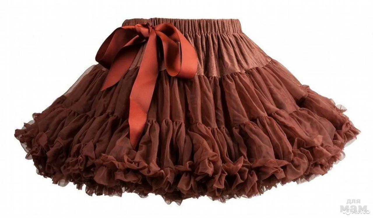 Шоколадная юбка