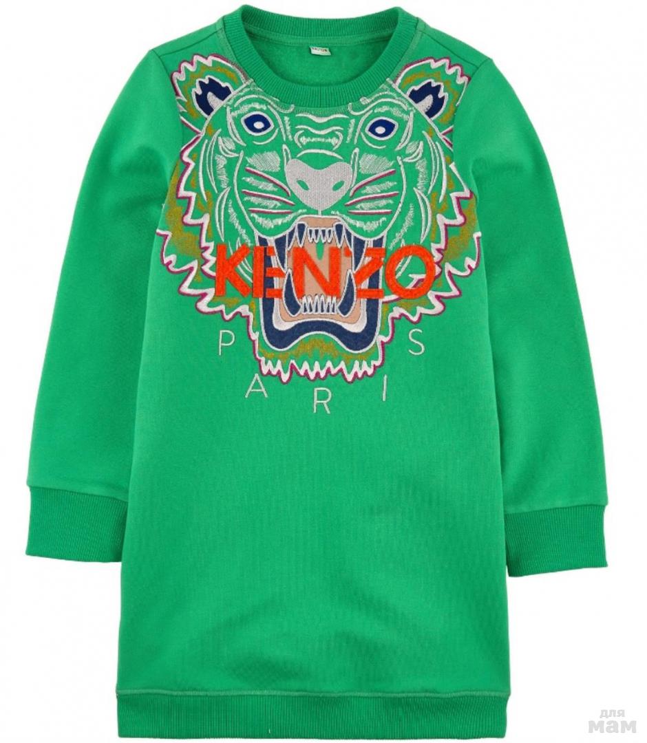 Кензо зеленые. Платье Кензо зеленое. Платье Kenzo. Платье Кензо детское. Kenzo детская одежда.