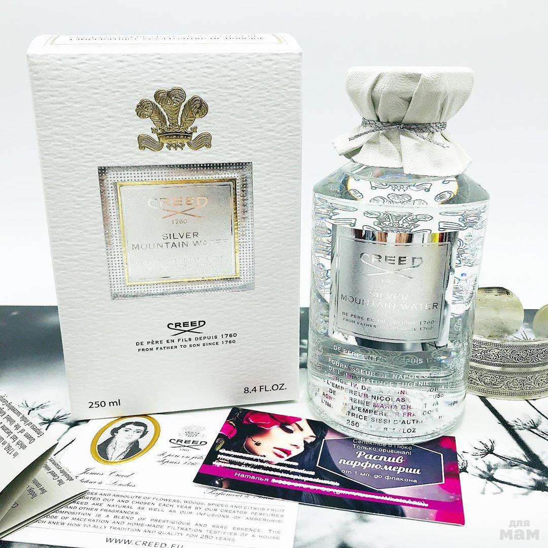 Creed silver water отзывы