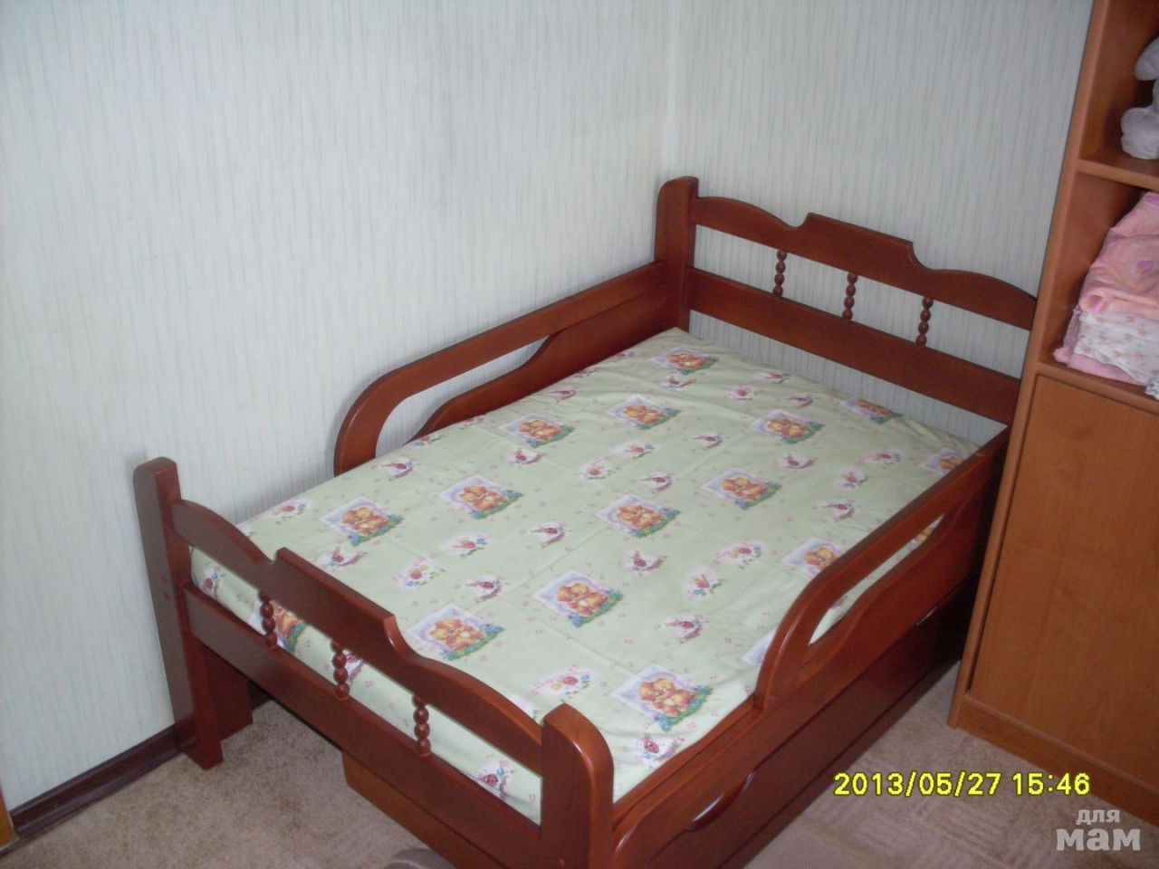 Детская раздвижная кровать от 3