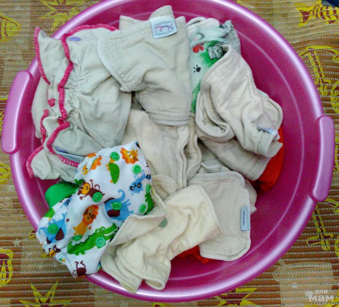 Как вы стираете многоразовые подгузники